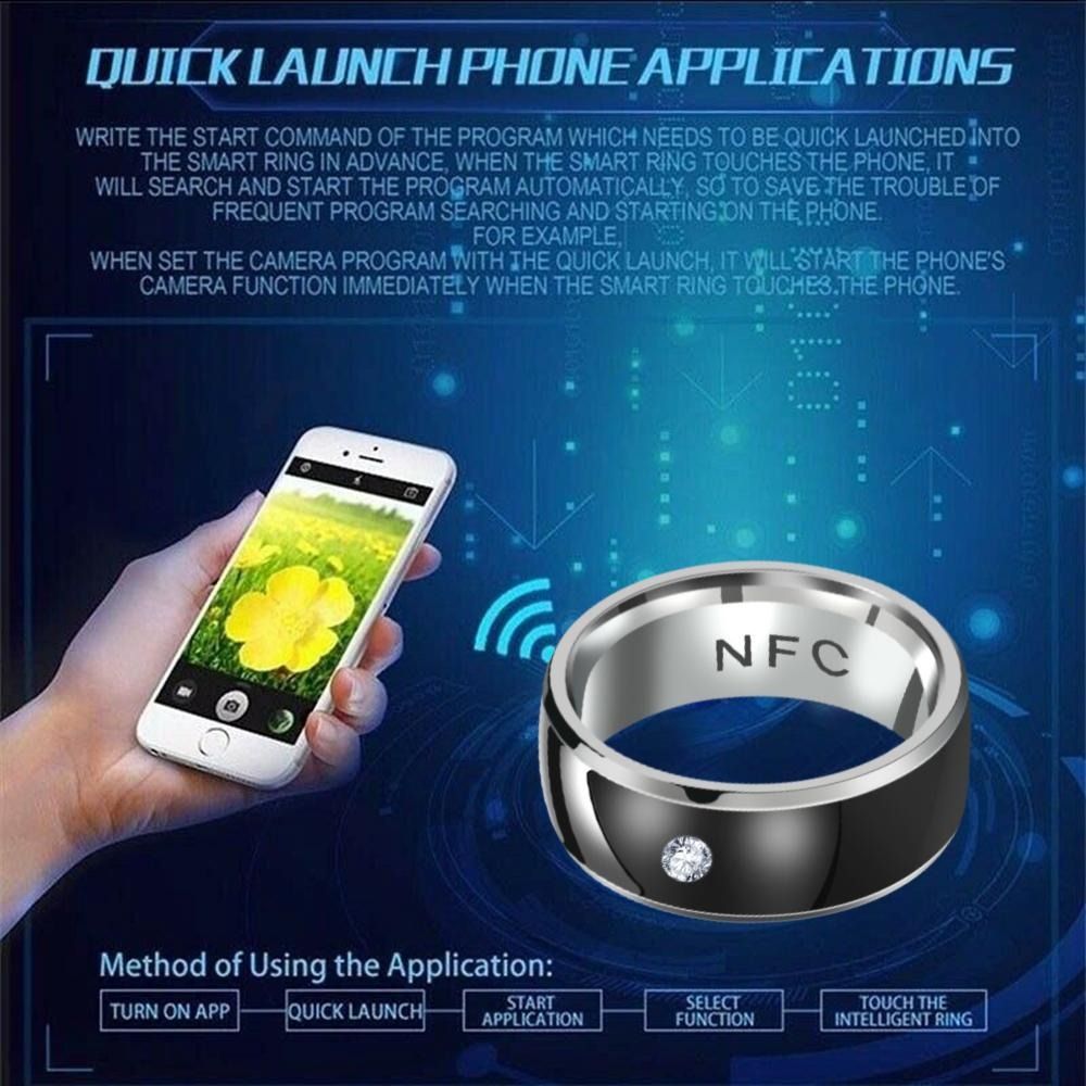 Smart Ring Nfc Pay - 最新技術のAndroidスマートフォン機器、インテリジェントなウェアラブルコネクトNFCフィンガーリングスマート