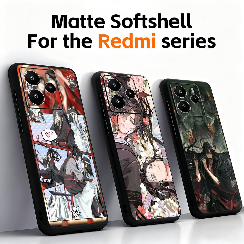 Xiaomi Redmi Note 13 - 魏無羨×蘭王吉アニメスマホケース Redmi Note 14 13 12
