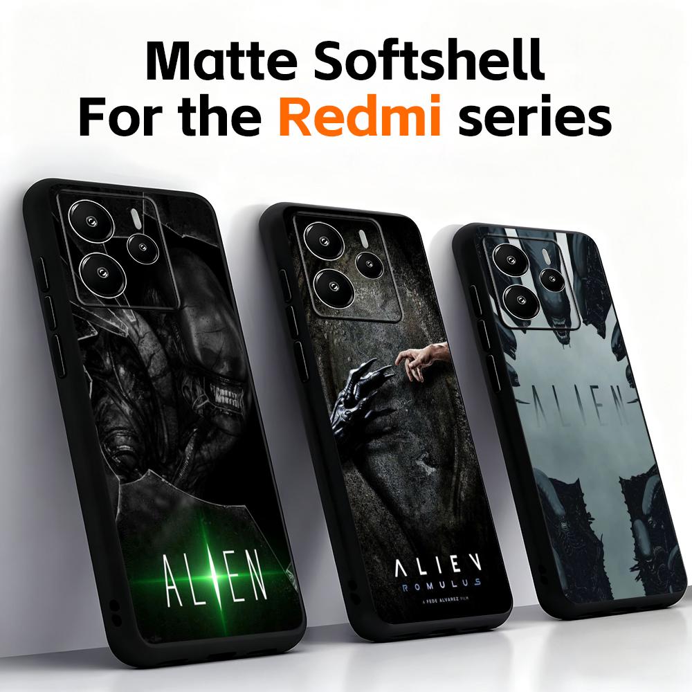 Xiaomi Redmi Note 13 - エイリアン・ロムラス 超クールポスター柄 スマホケース Redmi Note 14
