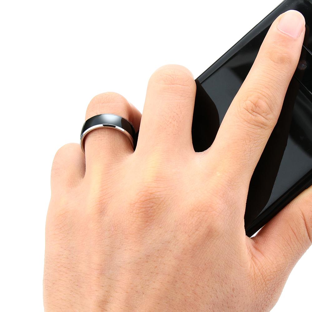 ファッション多機能アンドロイド電話機器スマートNFCフィンガ - Smart Ring Nfc Pay のレビューと価格