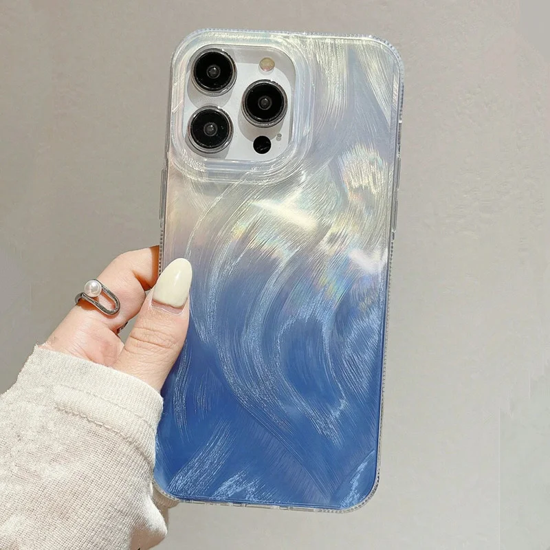 グリッターグラデーションブルー星空柄スマホケース サムスンギ - Samsung Galaxy S25 のレビューと価格