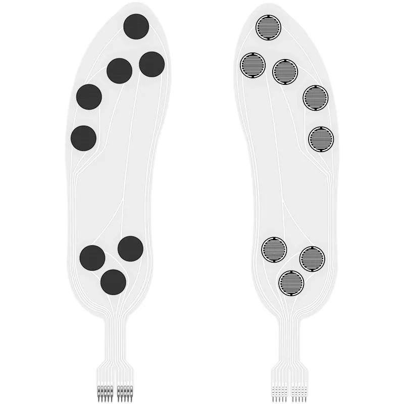 フレキシブル薄膜ピエゾ抵抗式圧力センサー、スマートインソール - Smart Insole Pressure のレビューと価格
