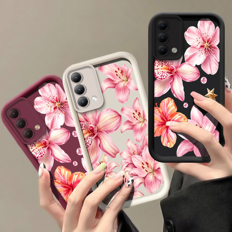 ピンクのユリ柄とライチの質感を再現した、OPPO Realm - Realme C67 のレビューと価格