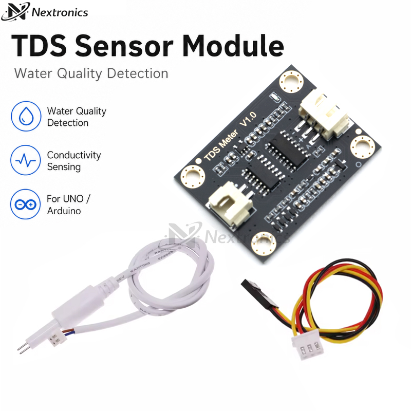 1 個 TDS センサーメーター V1.0 水質センサーモジ - Hydration Sensor Skin のレビューと価格