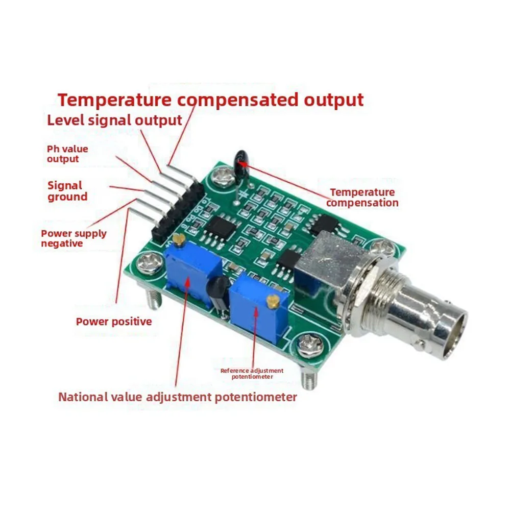BNC電極プローブ付きPHセンサーモジュール、Arduino - Hydration Sensor Skin のレビューと価格