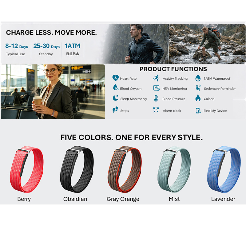VALDUSエアバンドスマートブレスレット 男女兼用 心拍数 - Fall Detection Watch のレビューと価格