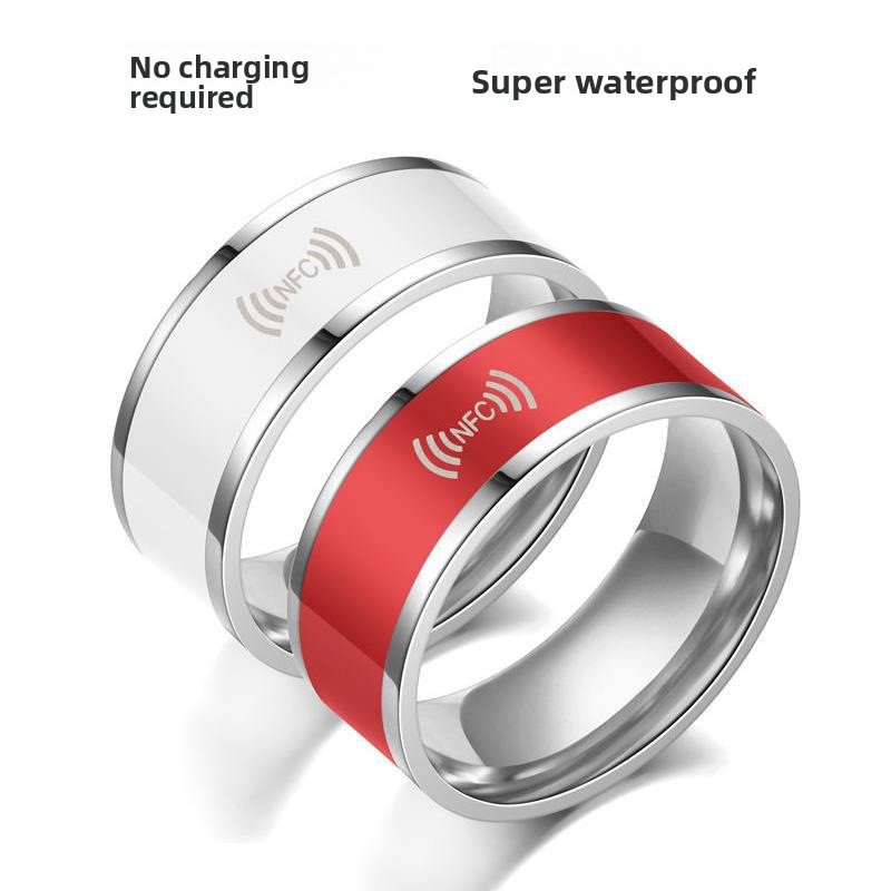 クロスボーダーNFC携帯電話タグスマートリングステンレス鋼ス - Smart Ring Nfc Pay のレビューと価格