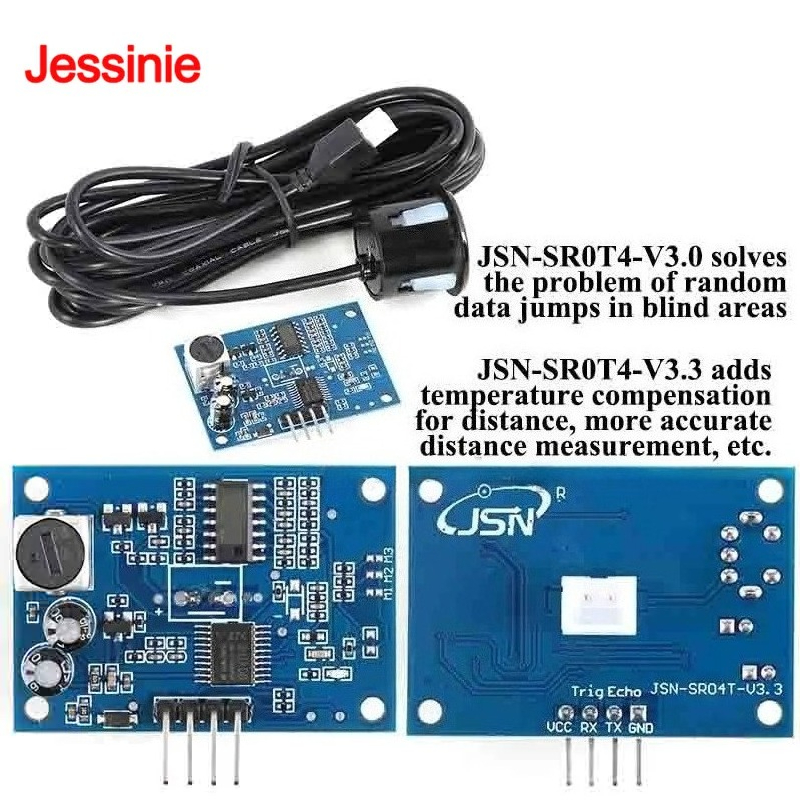 JSN-SR04T JSN SR04T 3.3 防水超音波モ - Hydration Sensor Skin のレビューと価格