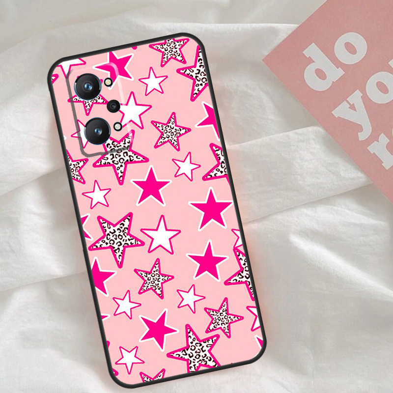 preppy stars ライトニングピンクケース Real - Realme C67 のレビューと価格
