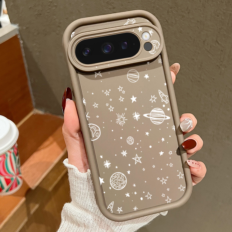 輝く星月柄スマホケース Google Pixel 10 9  - Google Pixel 9 のレビューと価格