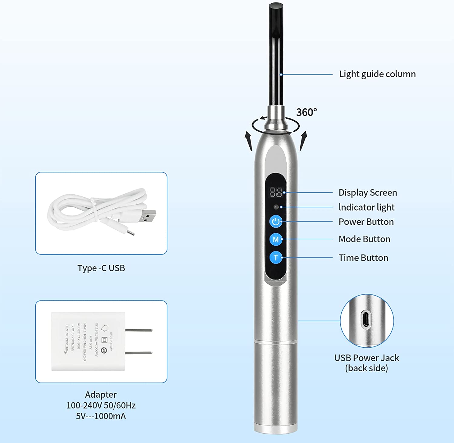 口内炎、口内潰瘍のための赤色光療法 660nm 850nm  - Galvanic Skin Sensor のレビューと価格